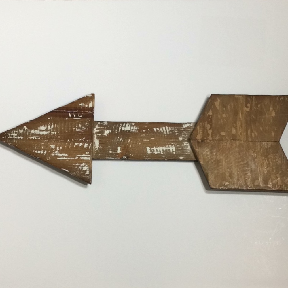 Wooden Directional Sign